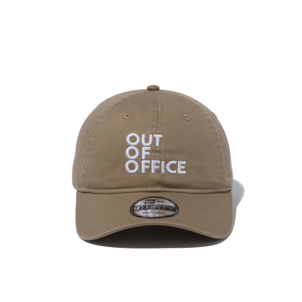 9THIRTY トラブル OUT OF OFFICE ブリティッシュカーキ