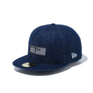 59FIFTY ウーブンラベル NewEra BUFFALO.NY インディゴデニム