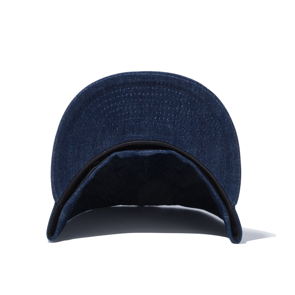 59FIFTY ウーブンラベル NewEra BUFFALO.NY インディゴデニム