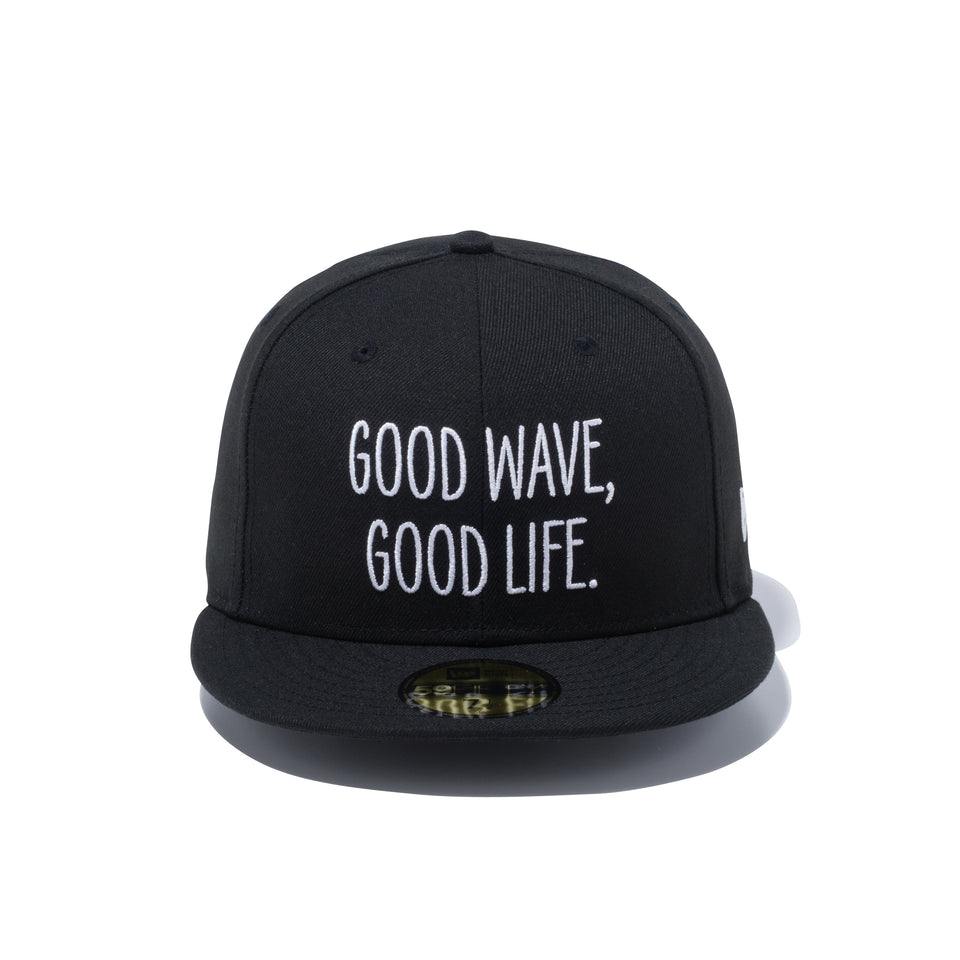 59FIFTY SURFRIDER FOUNDATION GOOD WAVE GOOD LIFE ブラック