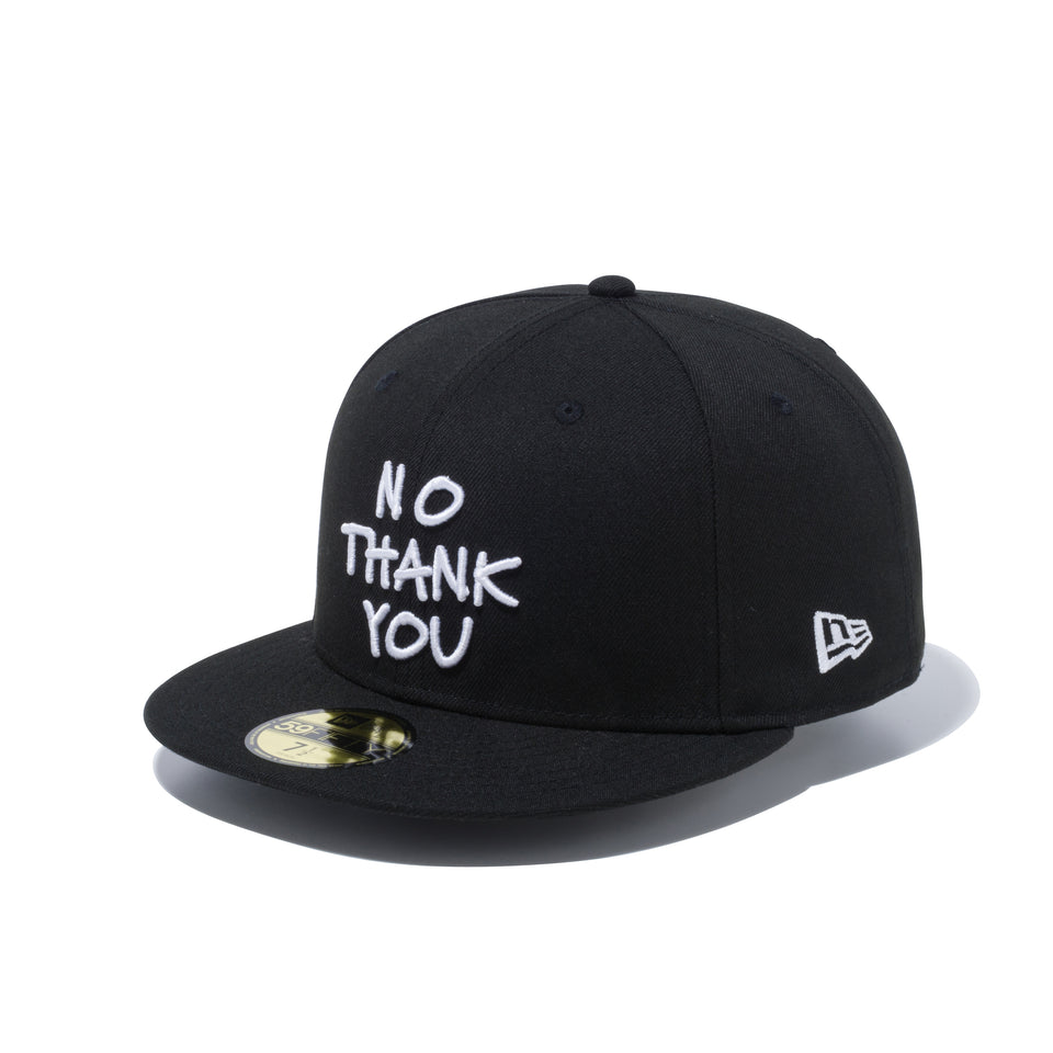 59FIFTY トラブル NO THANK YOU ブラック