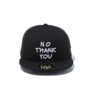 59FIFTY トラブル NO THANK YOU ブラック