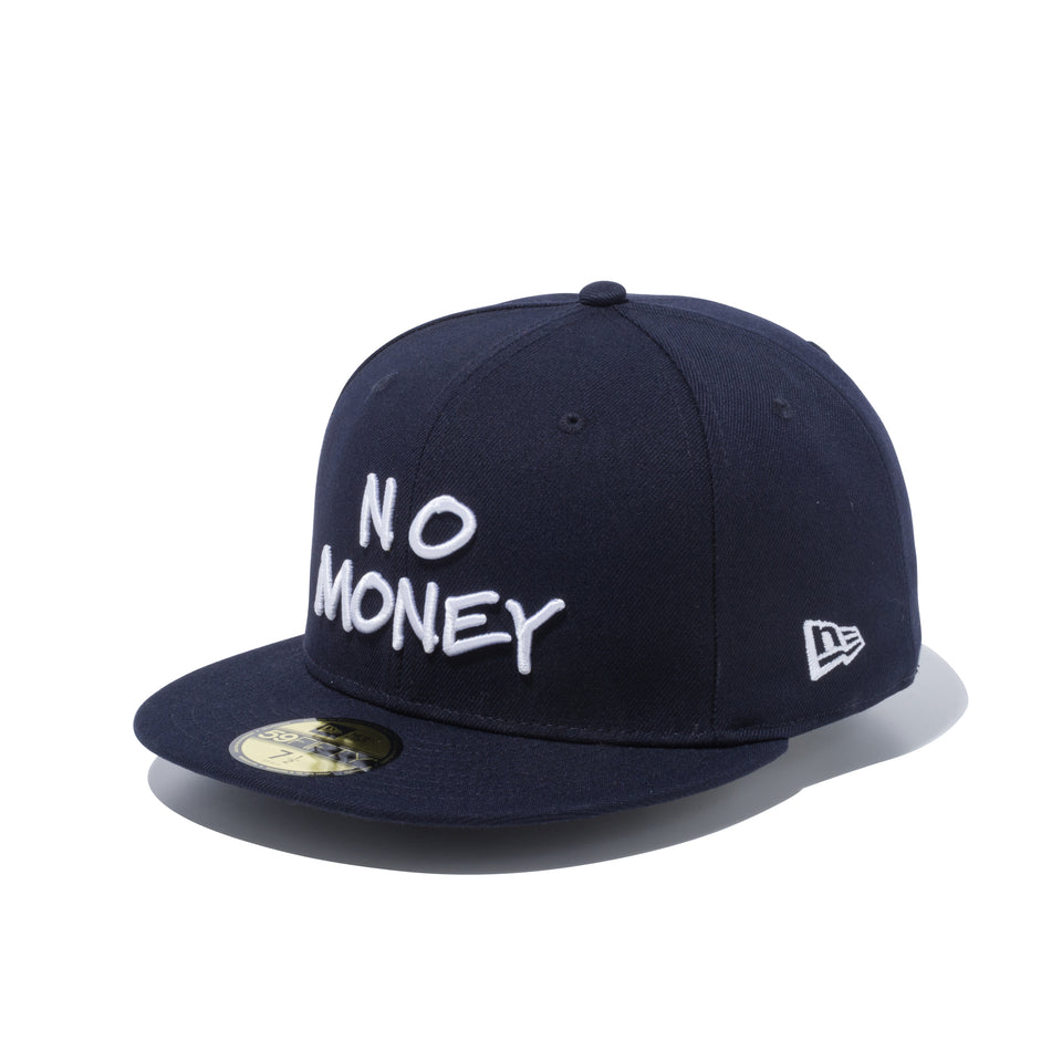 59FIFTY トラブル NO MONEY ネイビー