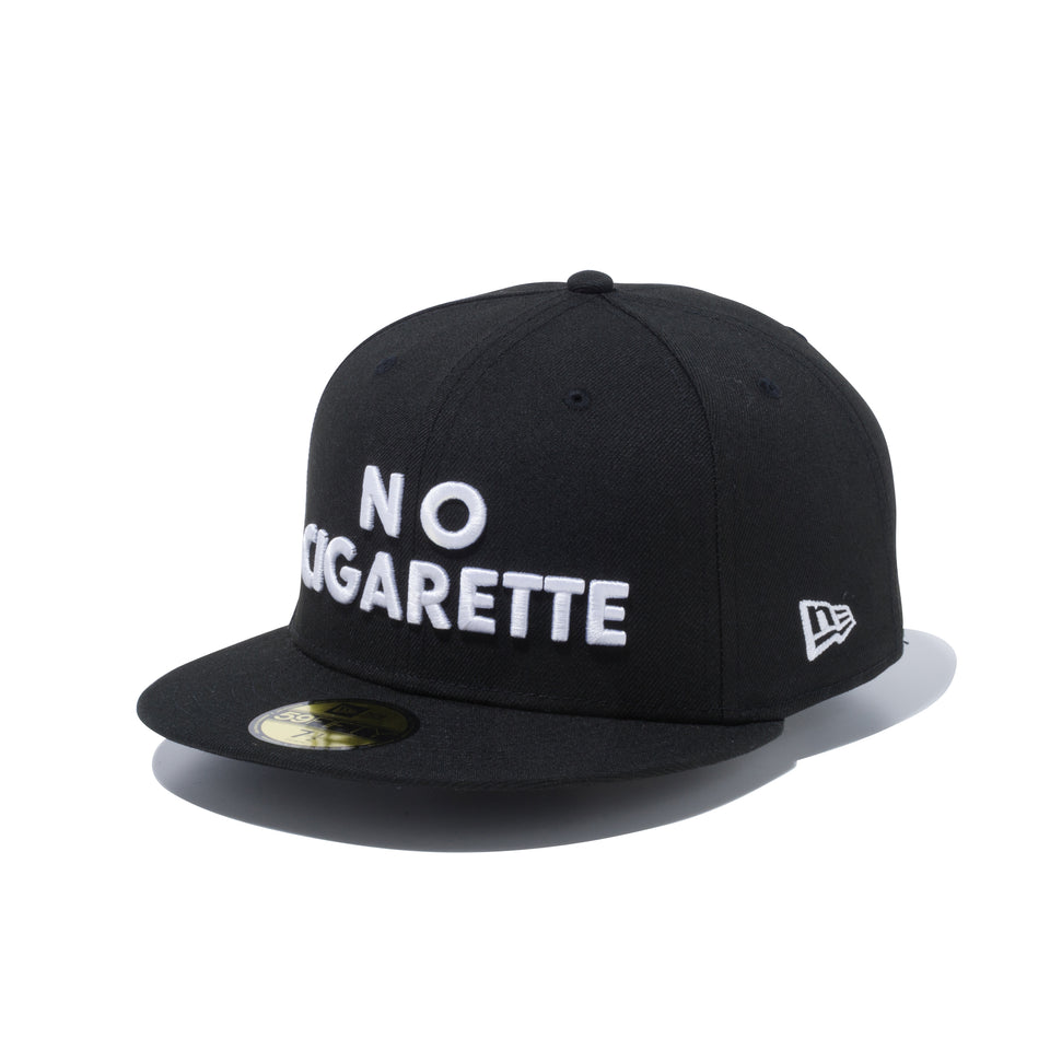 59FIFTY トラブル NO CIGARETTE ブラック
