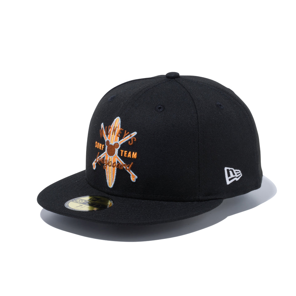 59FIFTY ディズニー MICKEY'S Longboard ブラック