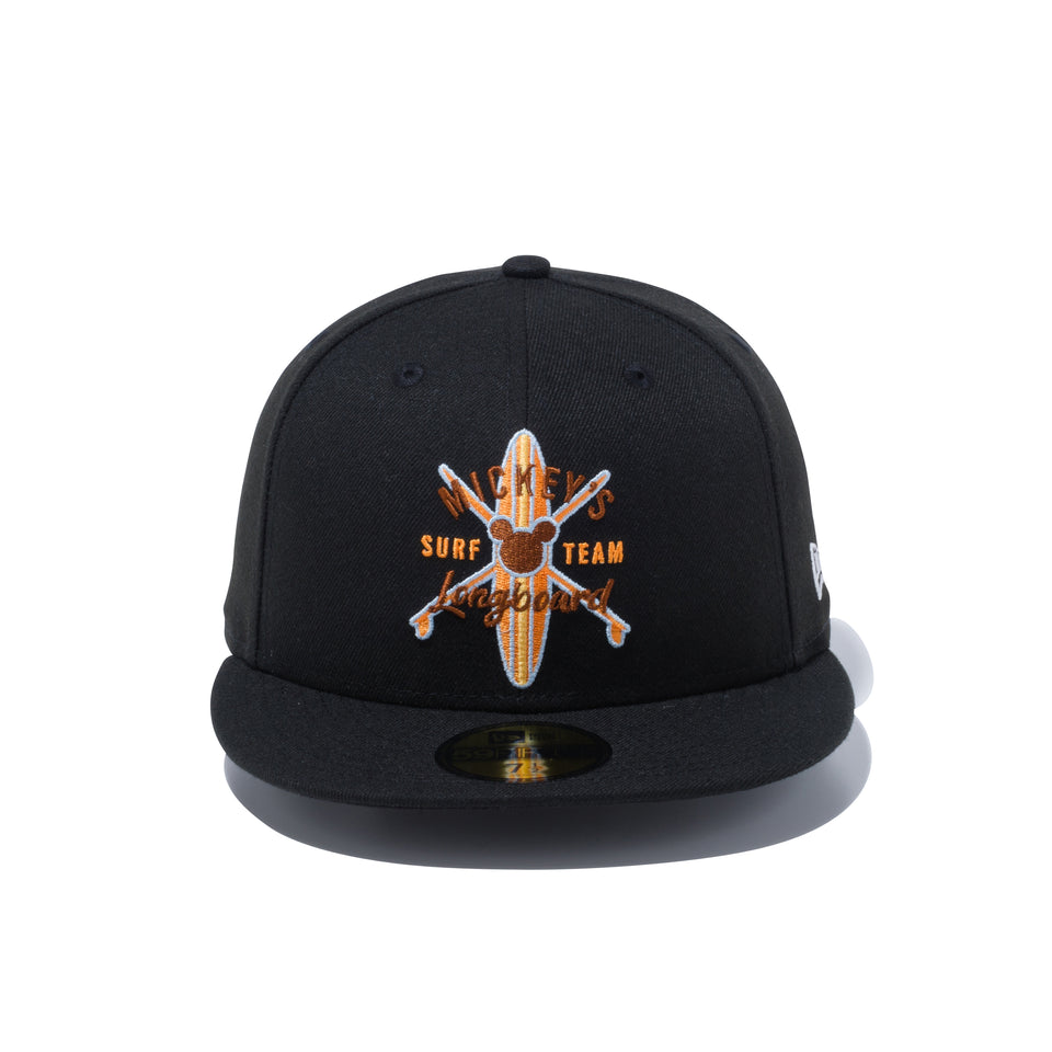 59FIFTY ディズニー MICKEY'S Longboard ブラック