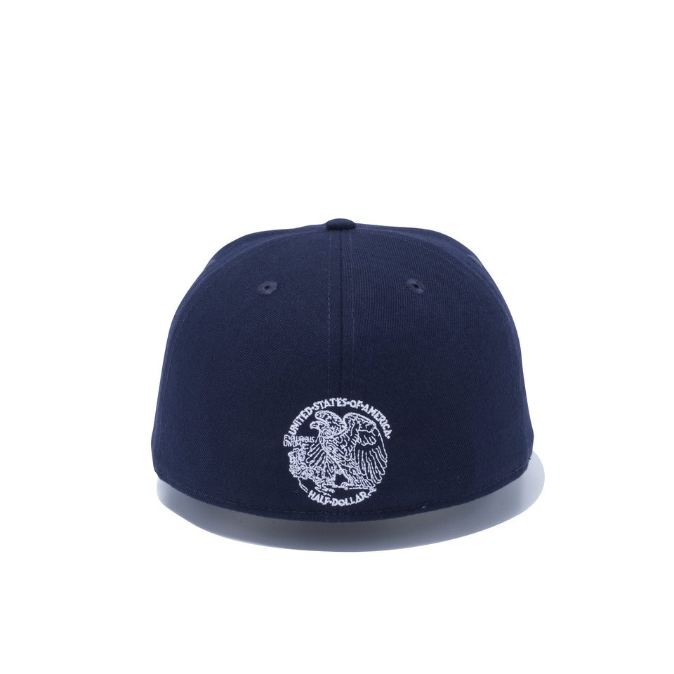 59FIFTY ウォーキング リバティ ハーフダラー ネイビー