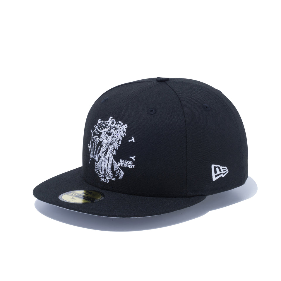 59FIFTY ウォーキング リバティ ハーフダラー ブラック