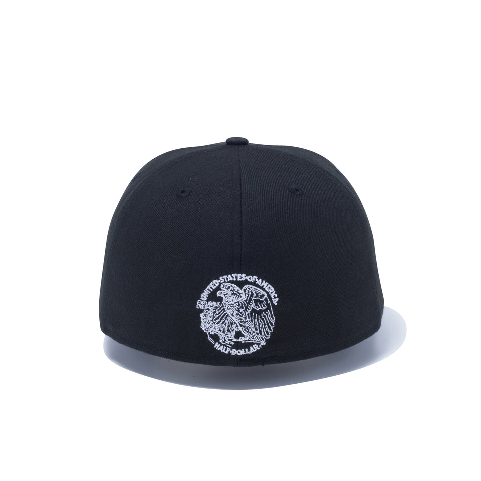 59FIFTY ウォーキング リバティ ハーフダラー ブラック