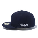59FIFTY エッセンシャル ニューエラ ビッグロゴ 100周年ロゴ MCMXX ネイビー