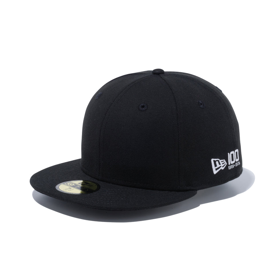59FIFTY エッセンシャル ニューエラ ビッグロゴ 100周年ロゴ MCMXX ブラック