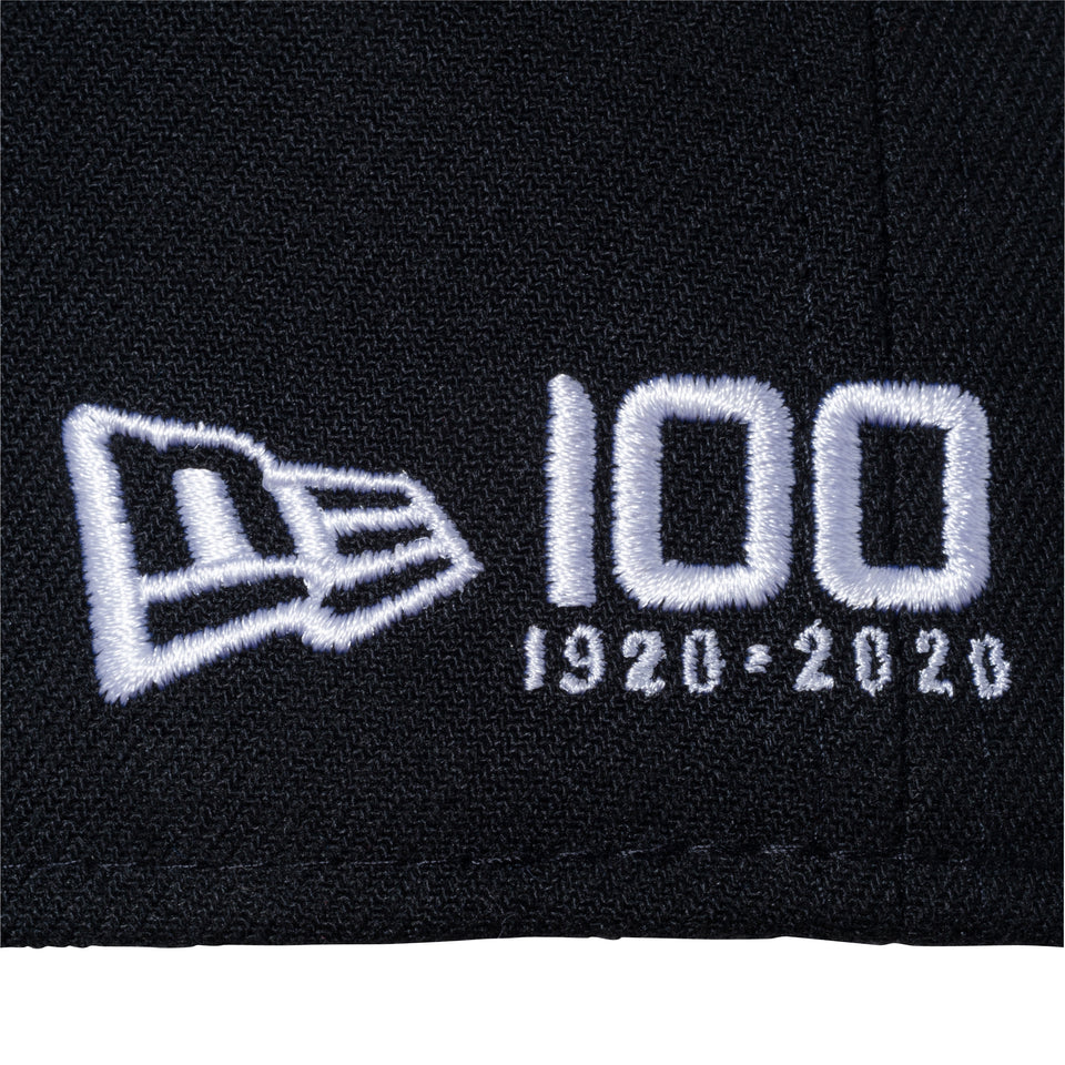 59FIFTY エッセンシャル ニューエラ ビッグロゴ 100周年ロゴ MCMXX ブラック