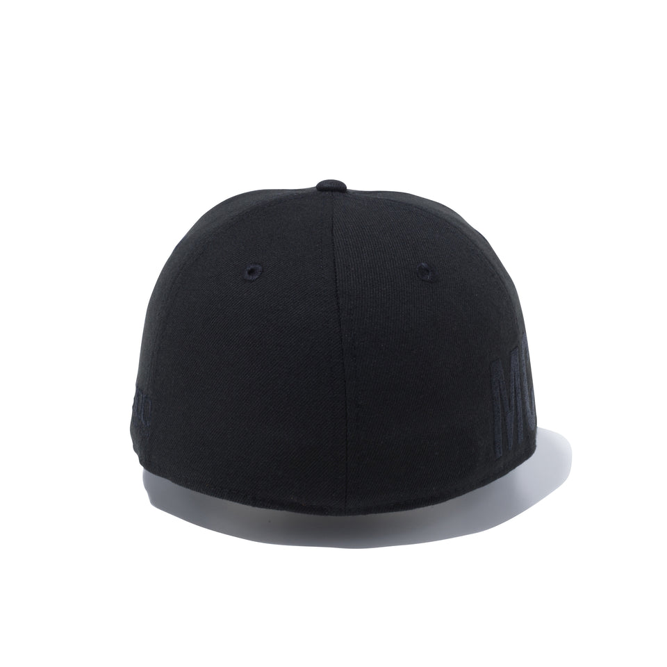 59FIFTY エッセンシャル ニューエラ ビッグロゴ 100周年ロゴ MCMXX ブラック × ブラック