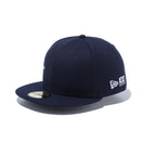59FIFTY エッセンシャル ニューエラ ビッグロゴ 100周年ロゴ ネイビー