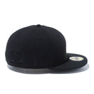 59FIFTY エッセンシャル ニューエラ ビッグロゴ 100周年ロゴ ブラック × ブラック
