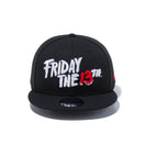 9FIFTY ホラームービー FRIDAY THE 13TH タイトル ブラック