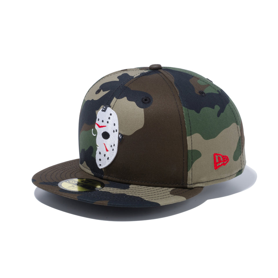 59FIFTY ホラームービー FRIDAY THE 13TH ジェイソン ウッドランドカモ