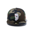 59FIFTY ホラームービー FRIDAY THE 13TH ジェイソン ウッドランドカモ