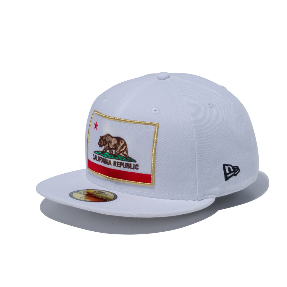 59FIFTY カリフォルニア・リパブリック フラッグ ホワイト