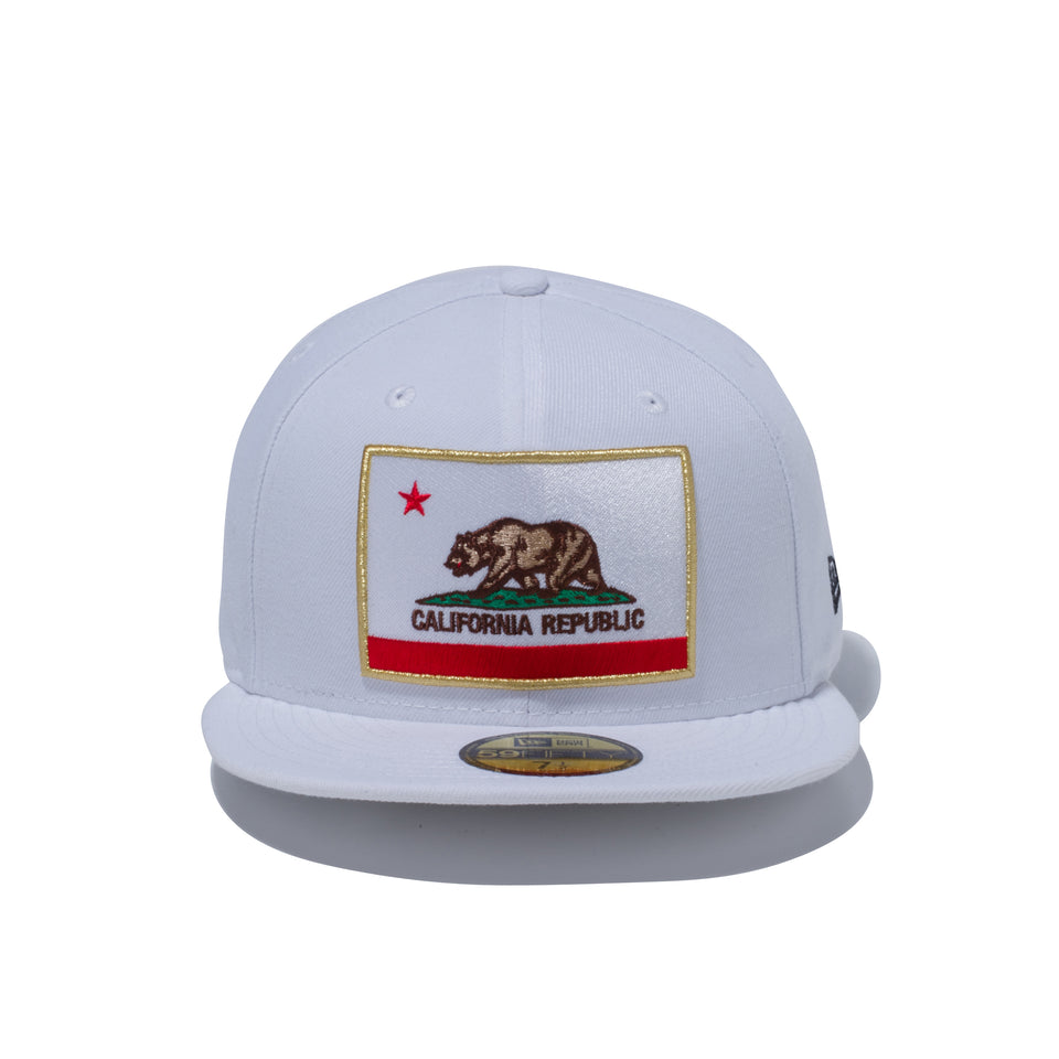 59FIFTY カリフォルニア・リパブリック フラッグ ホワイト