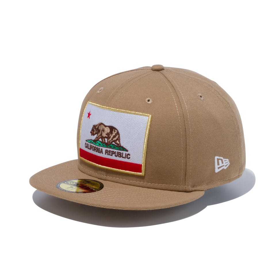 59FIFTY カリフォルニア・リパブリック フラッグ カーキ