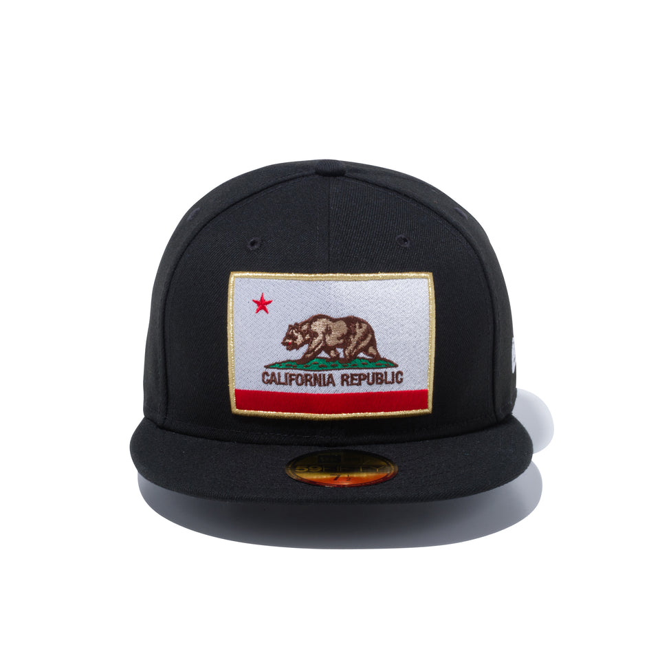59FIFTY カリフォルニア・リパブリック フラッグ ブラック
