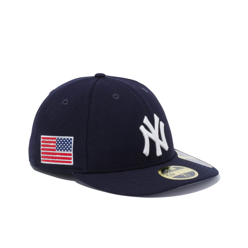 LP 59FIFTY スワロフスキー US フラッグ ニューヨーク・ヤンキース