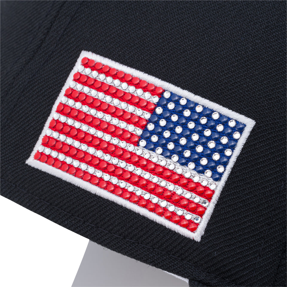 LP 59FIFTY スワロフスキー US フラッグ シカゴ・ホワイトソックス
