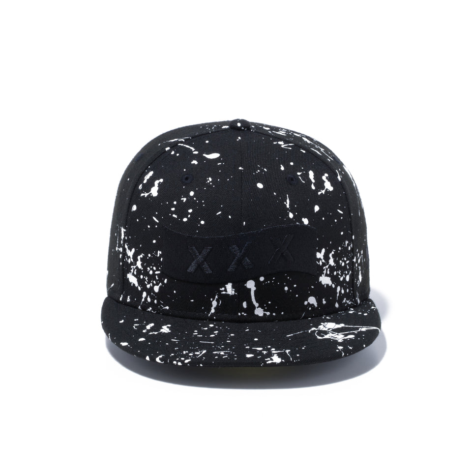 店舗限定｜59FIFTY GOD SELECTION XXX スプラッシュペイント ブラック