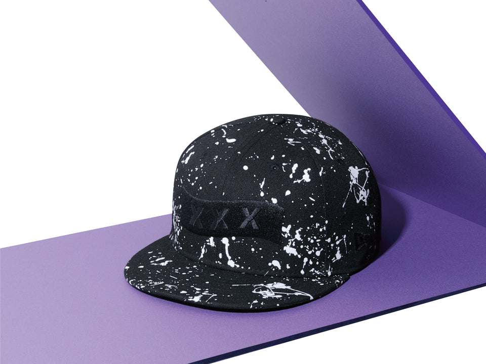 店舗限定｜59FIFTY GOD SELECTION XXX スプラッシュペイント ブラック