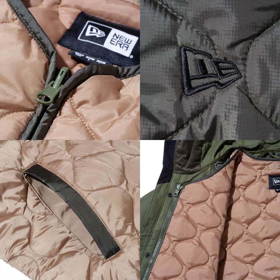 M51 フィッシュテール 2IN1 ジャケット フォレストグリーン