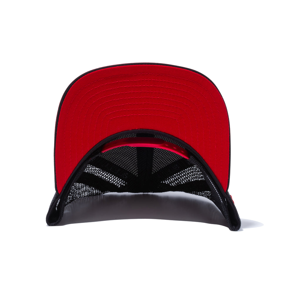 9FIFTY A-Frame トラッカー CARNAGE レッドアンダーバイザー