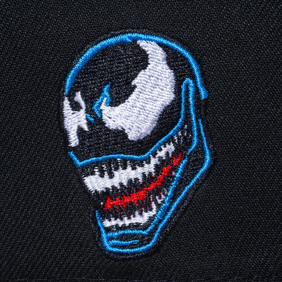 9FIFTY MARVEL ロゴ VENOM ブルーアンダーバイザー