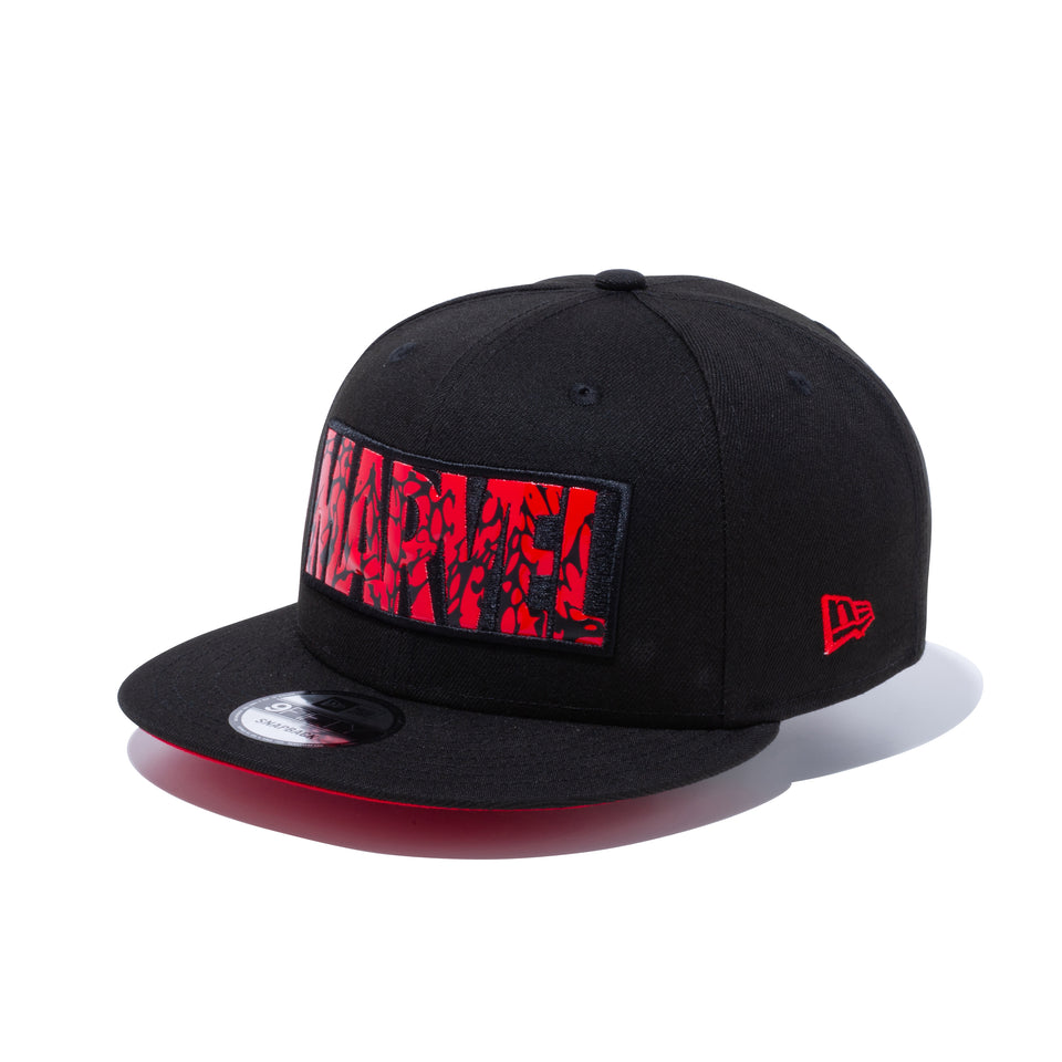 9FIFTY MARVEL ロゴ CARNAGE レッドアンダーバイザー