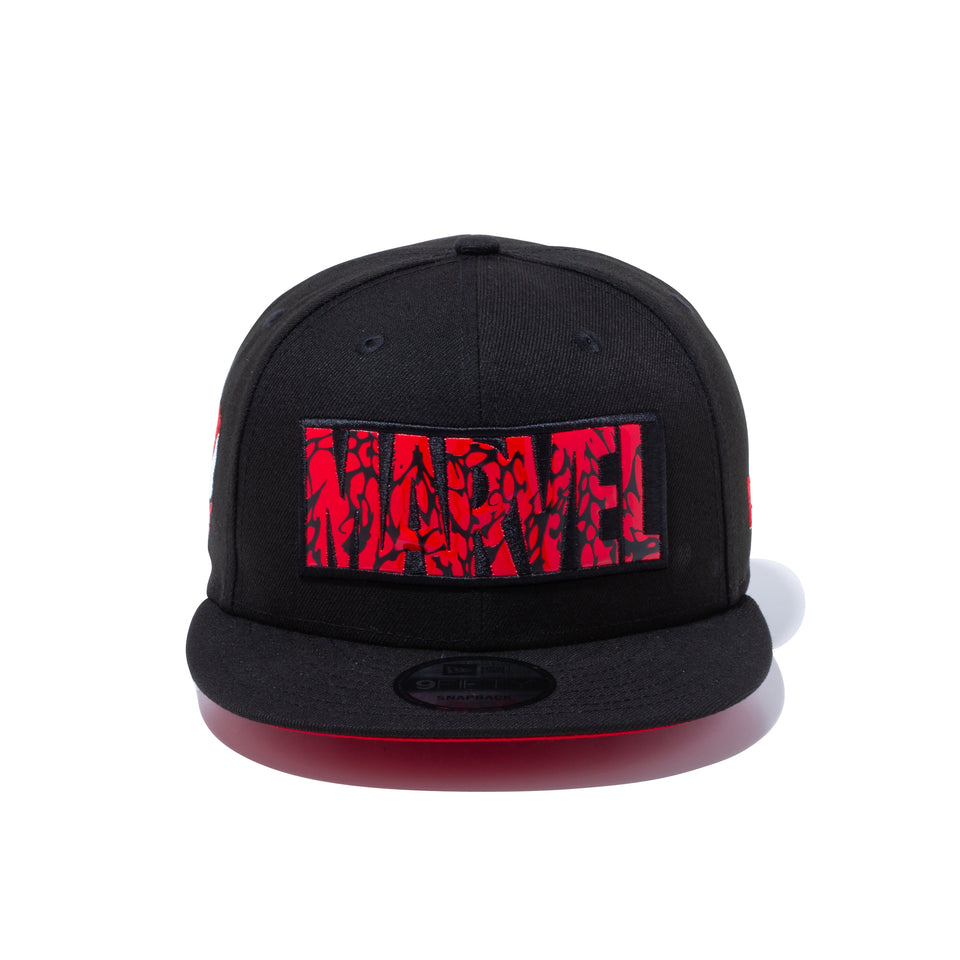 9FIFTY MARVEL ロゴ CARNAGE レッドアンダーバイザー