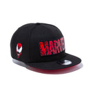 9FIFTY MARVEL ロゴ CARNAGE レッドアンダーバイザー