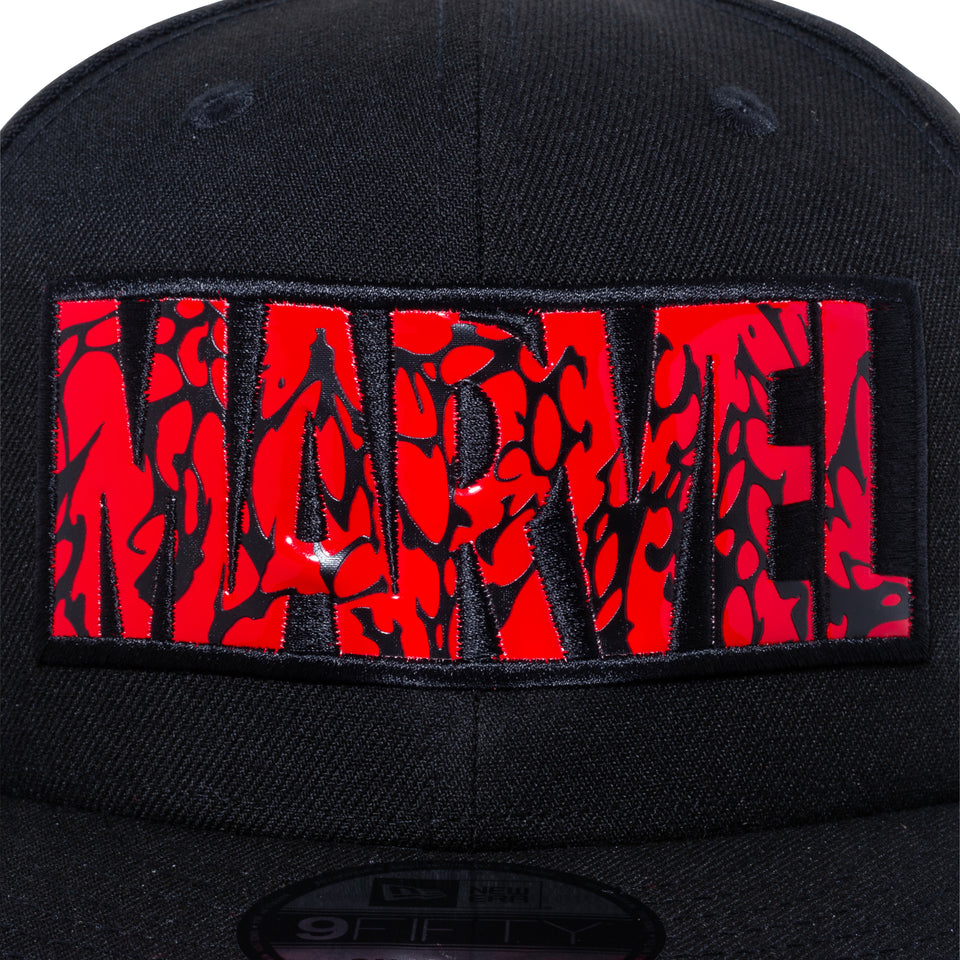 9FIFTY MARVEL ロゴ CARNAGE レッドアンダーバイザー