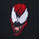 9FIFTY MARVEL ロゴ CARNAGE レッドアンダーバイザー