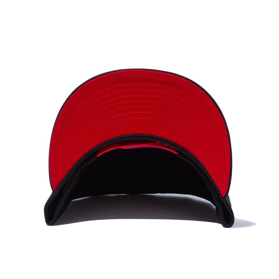 9FIFTY MARVEL ロゴ CARNAGE レッドアンダーバイザー