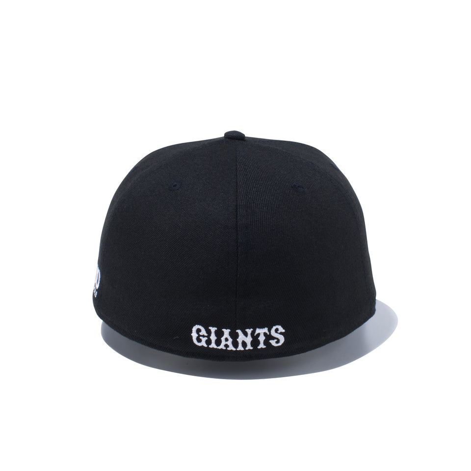 59FIFTY GIANTS 読売ジャイアンツ ニューエラ 100周年ロゴ ブラック/ホワイト - 12571072-700| NEW ERA ニューエラ公式オンラインストア