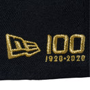 59FIFTY GIANTS 読売ジャイアンツ ニューエラ 100周年ロゴ ブラック/ゴールド - 12571073-700| NEW ERA ニューエラ公式オンラインストア