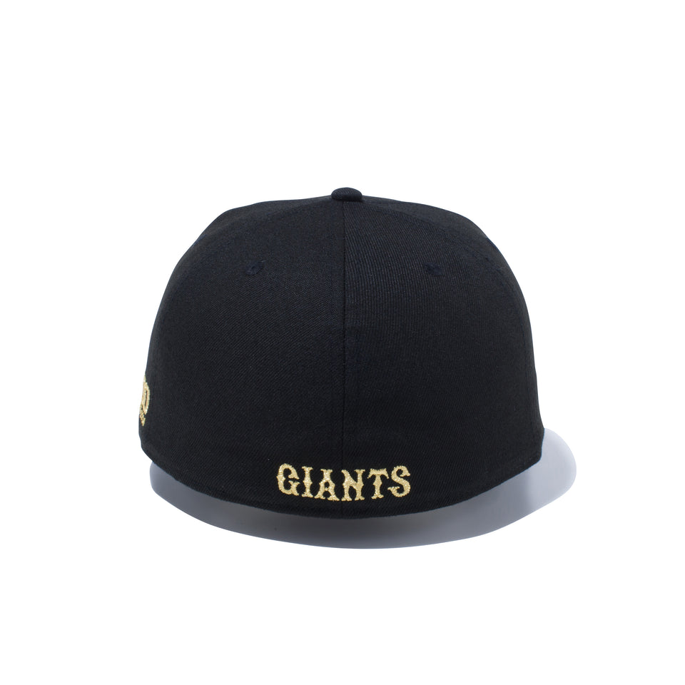 59FIFTY GIANTS 読売ジャイアンツ ニューエラ 100周年ロゴ ブラック/ゴールド - 12571073-700| NEW ERA ニューエラ公式オンラインストア