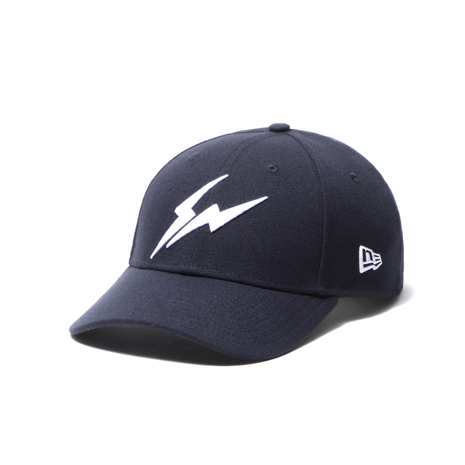 9FORTY FRAGMENT DESIGN フラグメントデザイン サンダーロゴ ネイビー