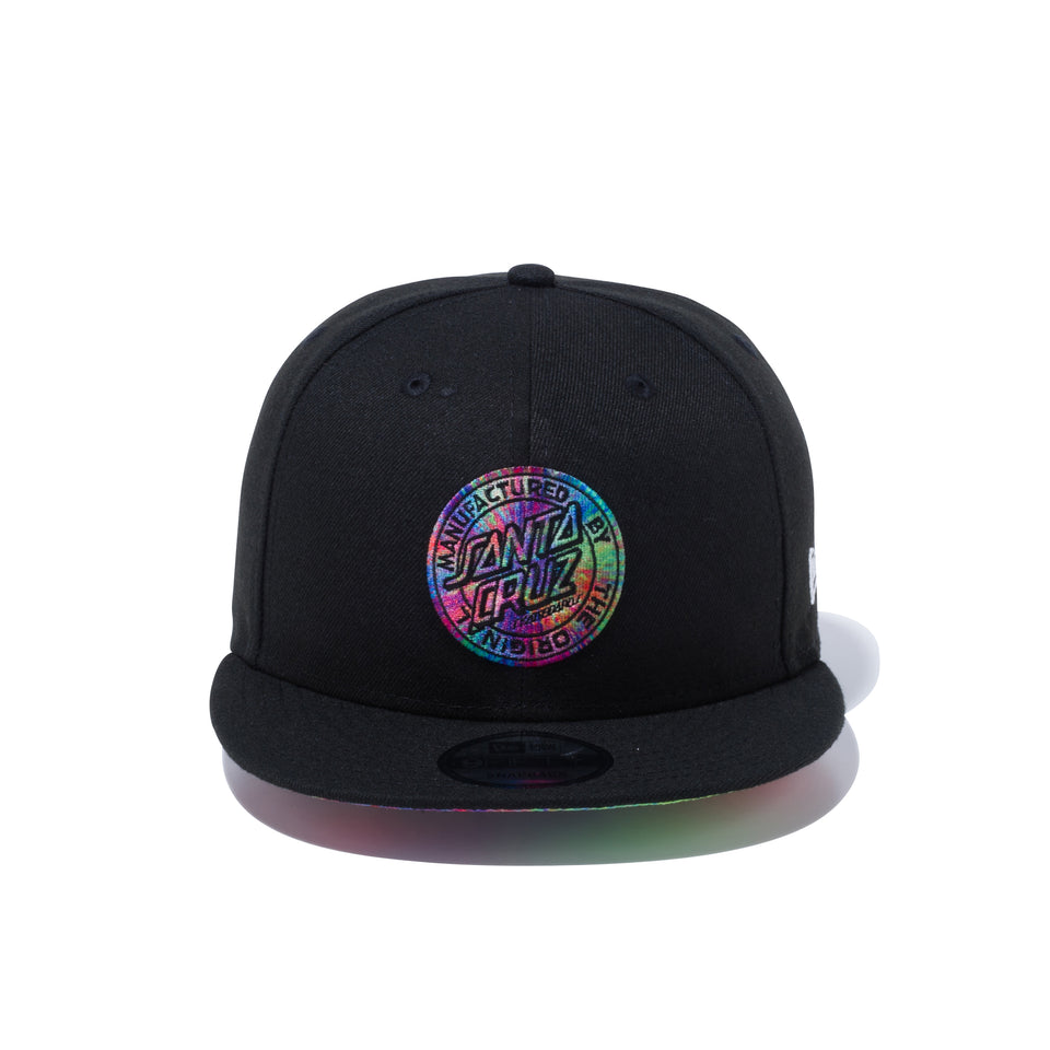 9FIFTY Santa Cruz サンタクルーズ MFG TIE DYE DOT ブラック タイダイアンダーバイザー