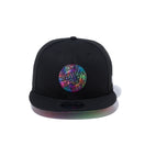 9FIFTY Santa Cruz サンタクルーズ MFG TIE DYE DOT ブラック タイダイアンダーバイザー