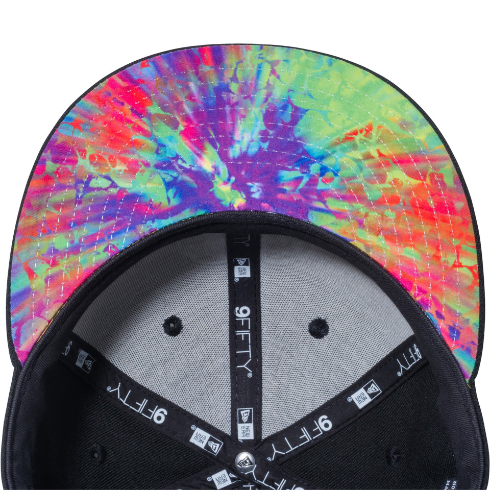 9FIFTY Santa Cruz サンタクルーズ MFG TIE DYE DOT ブラック タイダイアンダーバイザー