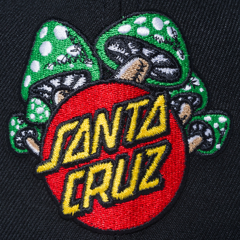 9FIFTY Santa Cruz サンタクルーズ SHROOM DOT ブラック