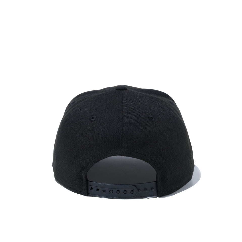 9FIFTY Sandwich Visor ボックスロゴ NEW ERA ホワイトサンドイッチバイザー ブラック