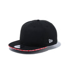 9FIFTY Sandwich Visor NEW ERA レッドサンドイッチバイザー ブラック