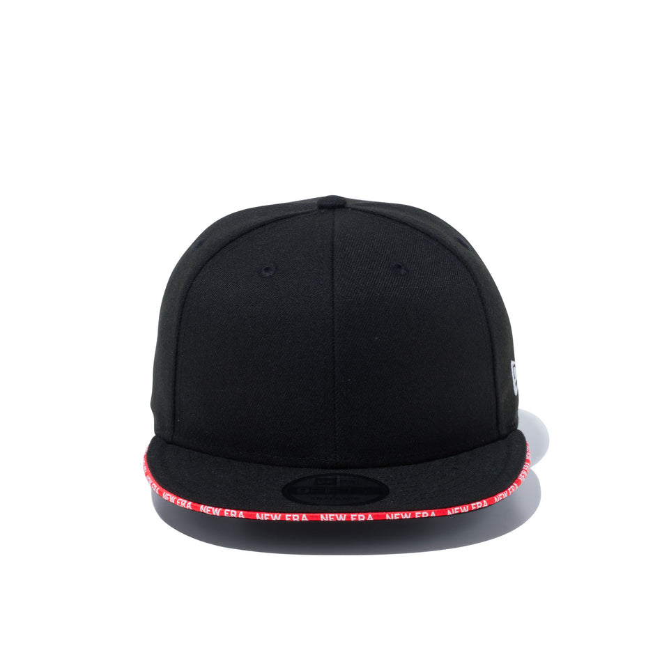 9FIFTY Sandwich Visor NEW ERA レッドサンドイッチバイザー ブラック